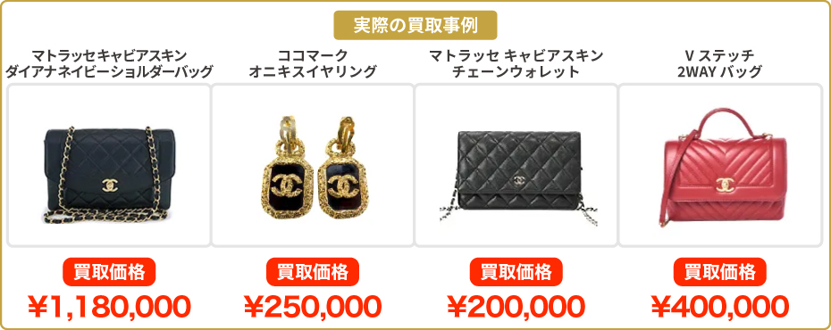 ブランド品買取実績イメージ